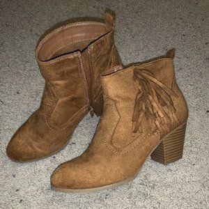 brown booties
